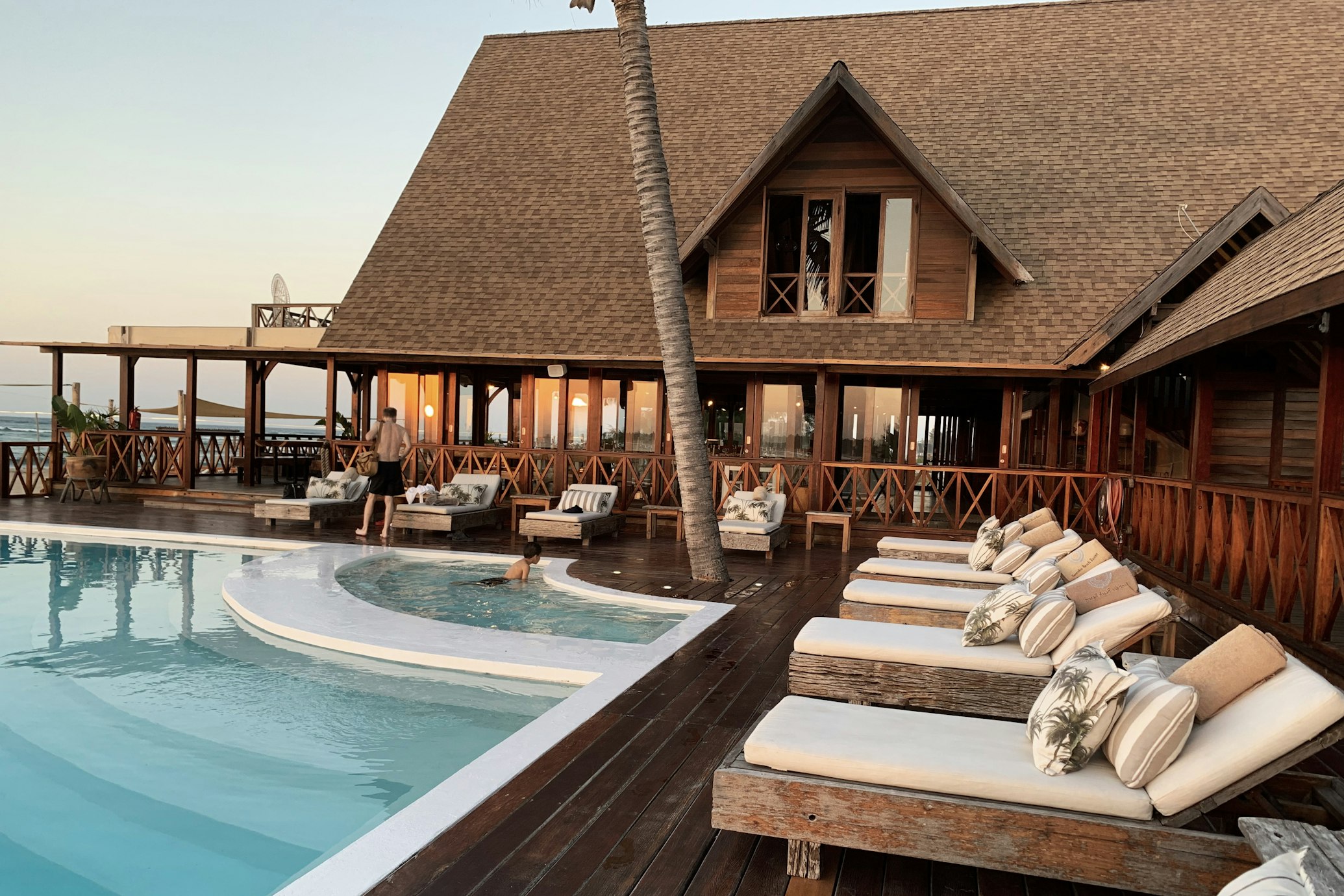 Premium resort exterior and pool atmosphere